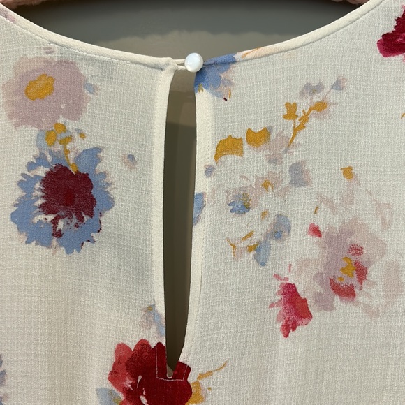 Lucky Brand Boho Hi-Lo Floral Dress - Picture 5 of 5